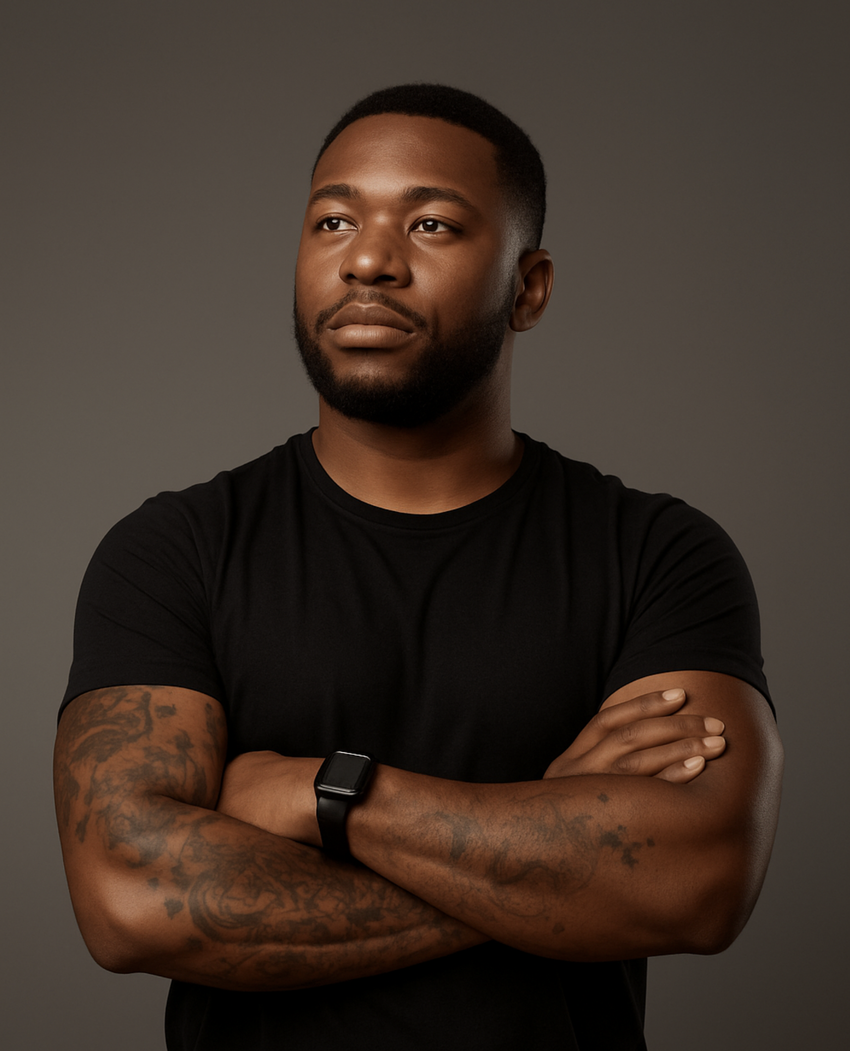 A image of a concrete sphere, balanced between two other larger spheres